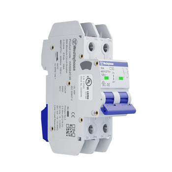 30A 2 Pole Miniature Circuit Breaker C Curve