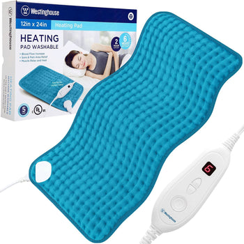 Electric Heating Pad Teal
